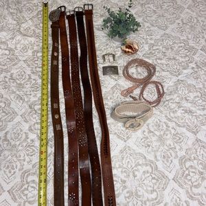 Leather belt bundle (7)